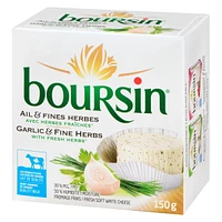 Boursin Garlic & Fine Herbs Cheese, 150g