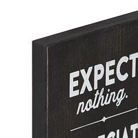 Expect Appreciate Box Top Art