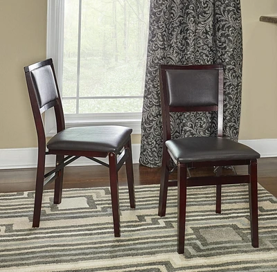 Chaise pliante à dossier rembourré Bronson