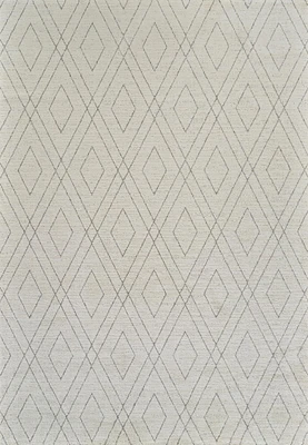 Rug Branch Casa Abstract Indoor Area Rug, Beige Grey, Boho - Entryway, Hallway, Bathroom