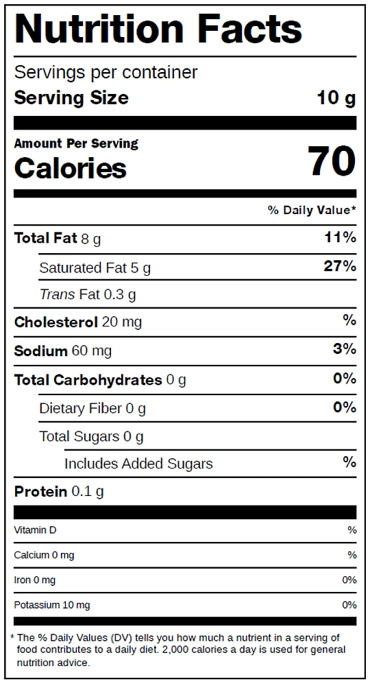 Lactantia Lactose Free Salted Butter, 454g