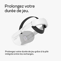 Sangle Élite Meta Quest 2 avec pile