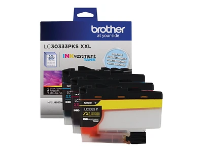 Brother LC30333PKS Original Ink Cartridge - Magenta, Yellow, Cyan