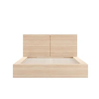 Nexera James Platform Bed with Headboard