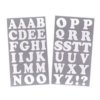 Create Out Loud 1.5 in. White Cooper Letters by Horizon Group USA