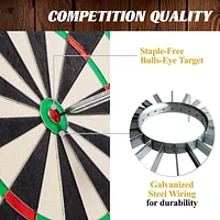 Cible de fléchettes Blade Premium sans agrafes avec fléchettes en tungstène par Barrington Billiards