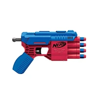 Nerf Alpha Strike, blaster Claw QS-4, inclut 4 fléchettes en mousse Nerf Elite officielles, facile à utiliser À partir de 8 ans
