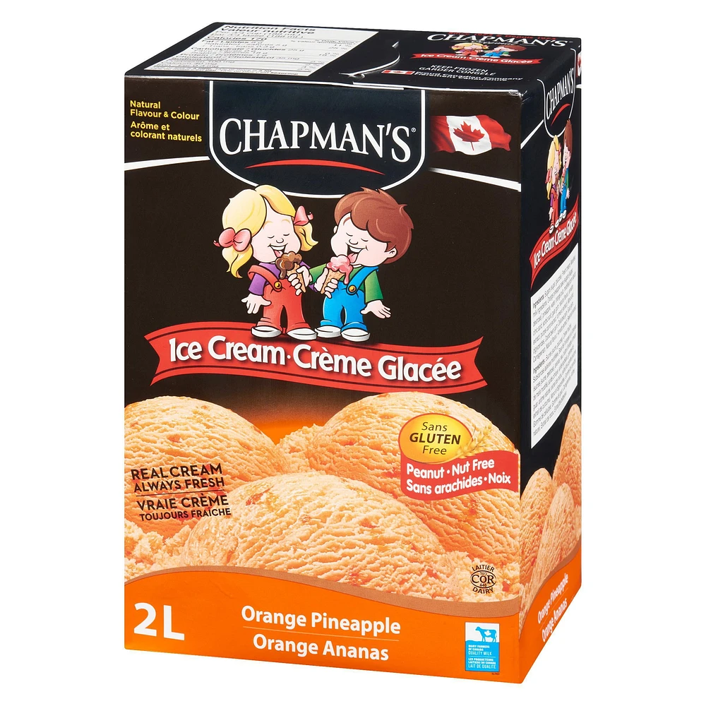 Chapman's Markdale Creamery Orange Pineapple Ice Cream
