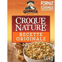 Quaker Harvest Crunch Original Granola Cereal, 1.4kg