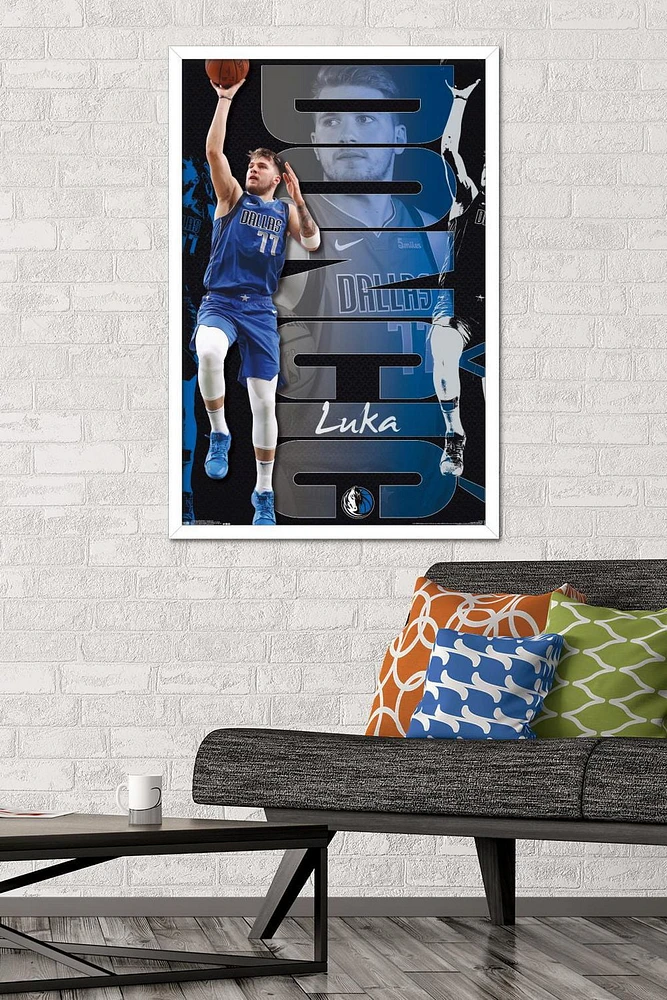 NBA Dallas Mavericks - Luka Doncic 19 Wall Poster, 22.375" x 34"