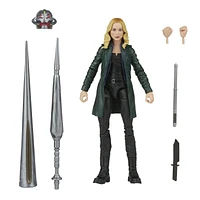 Marvel Legends Series Disney Plus Sharon Carter Falcon and the Winter Soldier MCU Series Action Figure 6-inch Collectible Toy, includes 4 accessories and 2 Build-A-Figure Part