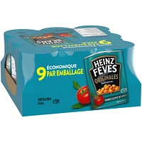 Fèves originales Heinz en sauce tomate 398 ml, Paquet de 9