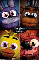 Five Nights at Freddy's - Quad Wall Poster, 22.375" x 34"