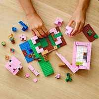 LEGO Minecraft The Pig House 21170 Toy Building Kit (490 Pieces)