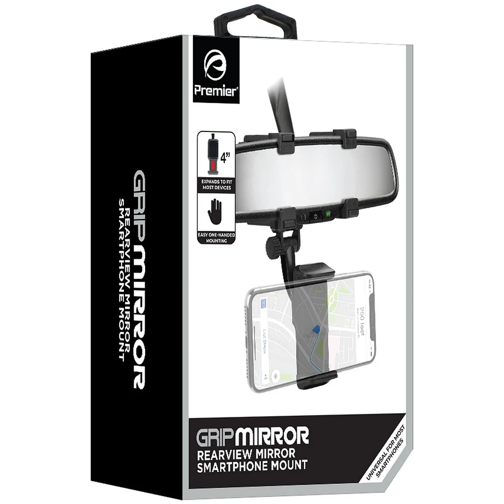 Support de rétroviseur pour smartphone Support de téléphone pour rétroviseur
