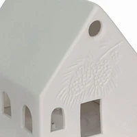 Holiday Time Décor en céramique blanche DEL 11.5cm