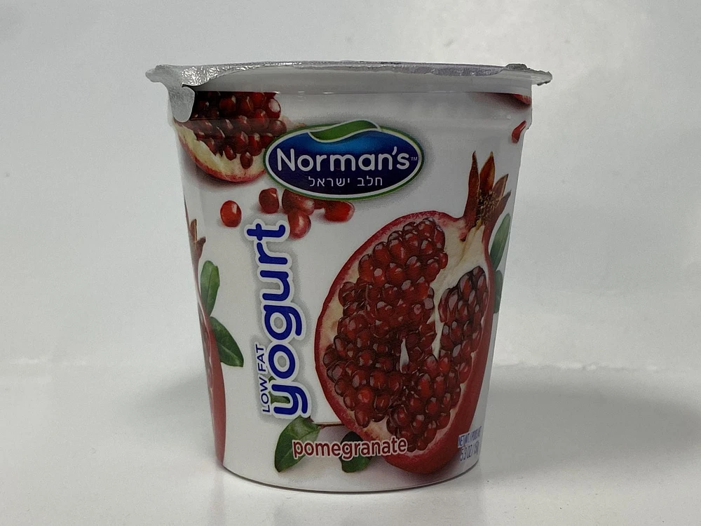 Normans LOWFAT Yogurt Pomegranate, Yogurt