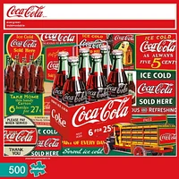 Buffalo Games Le puzzle Americana Coca-Cola Evergreen en 500 pièces