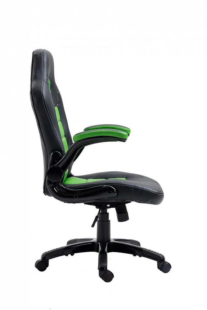 Aria Gaming Chair, Black/Green