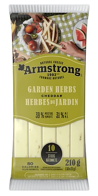 Armstrong Garden Herbs Cheddar Cheese Sticks