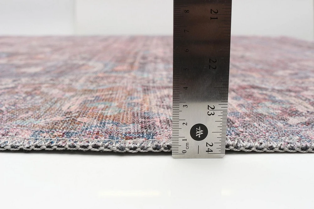ECARPET Oriental Indoor Area Rug Flatweave Carpet for Living Room, Bedroom, Eco Friendly, Machine Washable