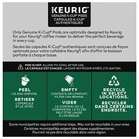 STARBUCKS® Mélange Nordique® Café Moulu Torréfaction Starbucks Blonde® K-Cup® capsules 10 unités 10 pièces