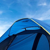 Ozark Trail Ensemble de Camping 3 Pièces - Bleu, Inclut 2 Sacs de Couchage, Capacité Maximale : 6 Personnes. Pack Tente 6 Personnes