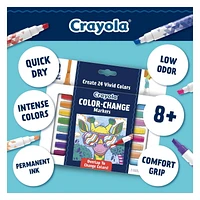 Crayola Colour-Change Doodle Markers, 8 Count, Colour changing markers