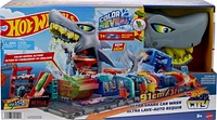 Hot Wheels City-Station de Lavage Requin-Coffret voiture Color Reveal