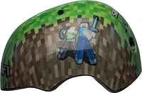Casque multisport pour enfant Minecraft™ 2D de Bell Sports
