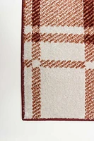 ECARPET Washable Plaid Area Rug & Runner for Kitchen, Bedside, Living Room, Hallway
