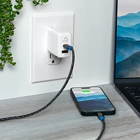 Nimble Power Adapter Power Delivery 32W US Plug White, PowerAdapterDelivery32WWhite