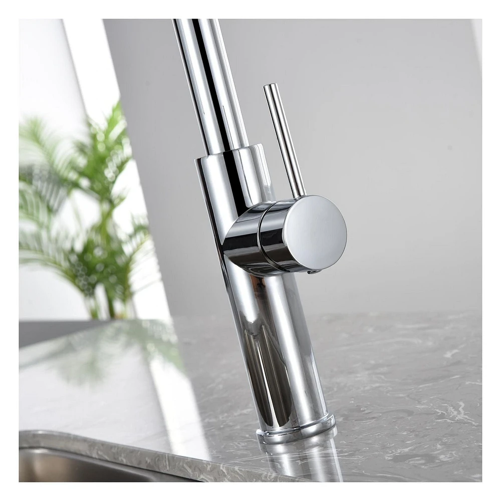 Le robinet de cuisine à bec rétractable d'akuaplus®, ABA