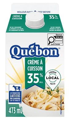 Crème à cuisson 35 % Québon 473 ml