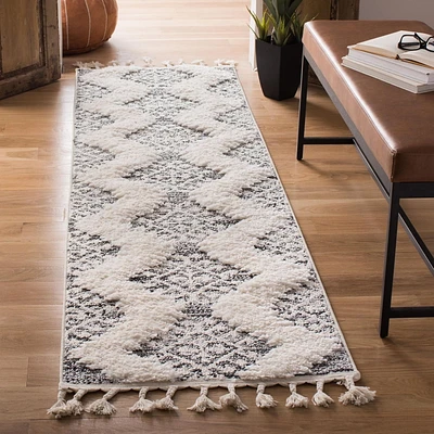 Safavieh Moroccan Tassel Desmond Tapis Géométrique Shag