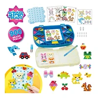 Aquabeads Beginners Carry Case, Complete Arts & Crafts Bead Kit for Children - Over 900 Beads