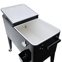 Permasteel Refroidisseur de Patio 80QT - Noire