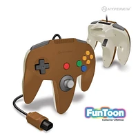 Hyperkin Captain Premium Controller Funtoon Collectors Edition For N64® (Hero Brown)