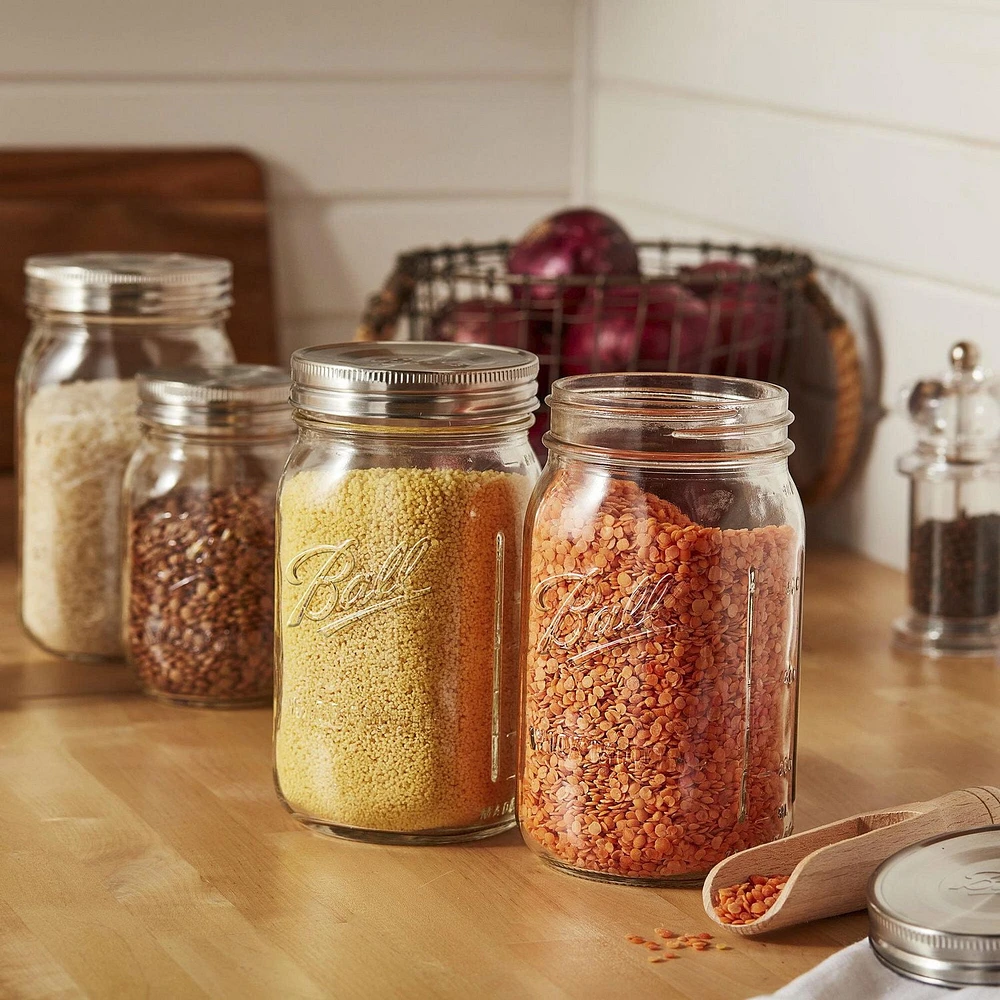 Ball Stainless Steel Mason Jar Lids, Wide Mouth, 3 Pack