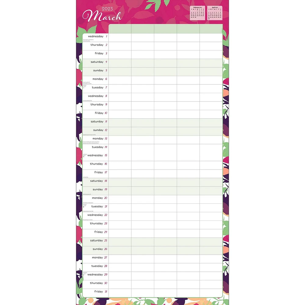 Mom's Family Planner 2023 Square STKR