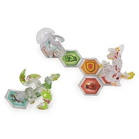 Bakugan Evolutions Starter Pack 3-Pack, Serpillious Ultra with Colossus and Neo Dragonoid, Collectible Action Figures