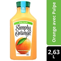 SIMPLY OJ PULP 2.63, Simply Orange Juice With Pulp 2.63L