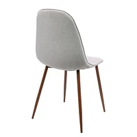 Chaise milieu-du-siècle Pebble, par LumiSource
