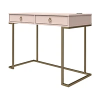 Bureau de travail Camila, Rose