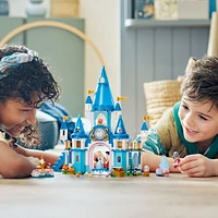 LEGO Disney Princess Le château de Cendrillon et du Prince charmant 43206 Ensemble de construction (365 pièces)