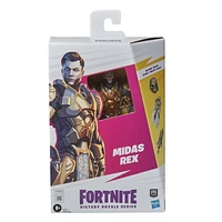 Hasbro Fortnite Victory Royale Series, figurine de collection articulée Midas Rex avec accessoires, 15 cm, dès 8 ans