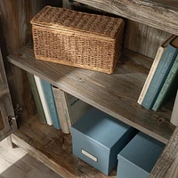 Sauder La Collection Granite Trace Bibliothèque, Finition Rustic Cedar, 433950