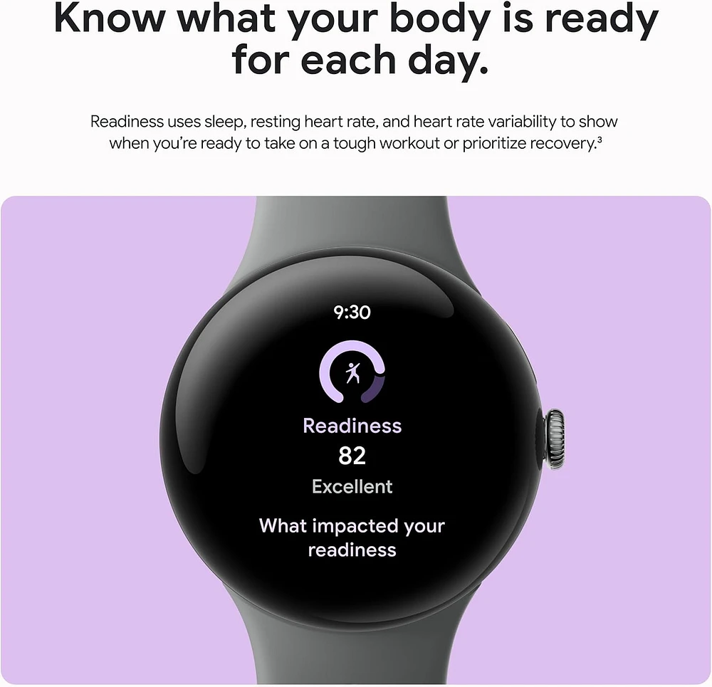 Google Pixel Watch 3 (41 mm) – Montre intelligente Android