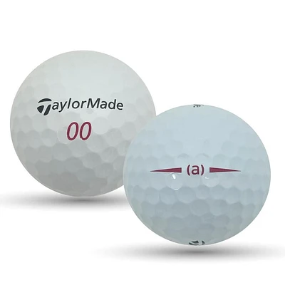 Mulligan - 48 Taylormade Project (a) 5A Recycled Used Golf Balls, White