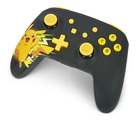 Manette sans fil PowerA pour Nintendo Switch – Pikachu Extatique